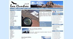 Desktop Screenshot of cumbres.cz
